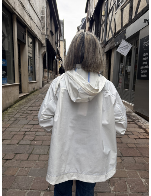 Coupe vent CARLA blanc Ma Petite Capsule