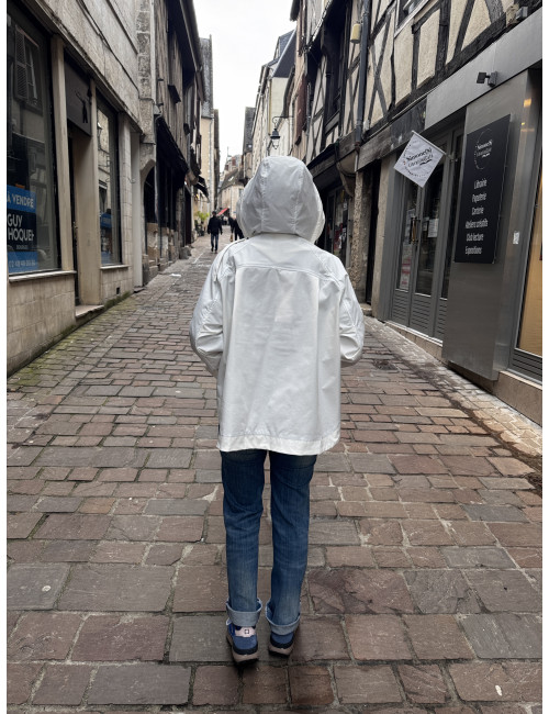 Coupe vent CARLA blanc Ma Petite Capsule
