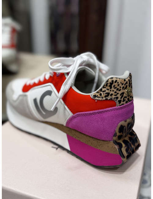 Sneakers blanches et colorées Lola Casademunt