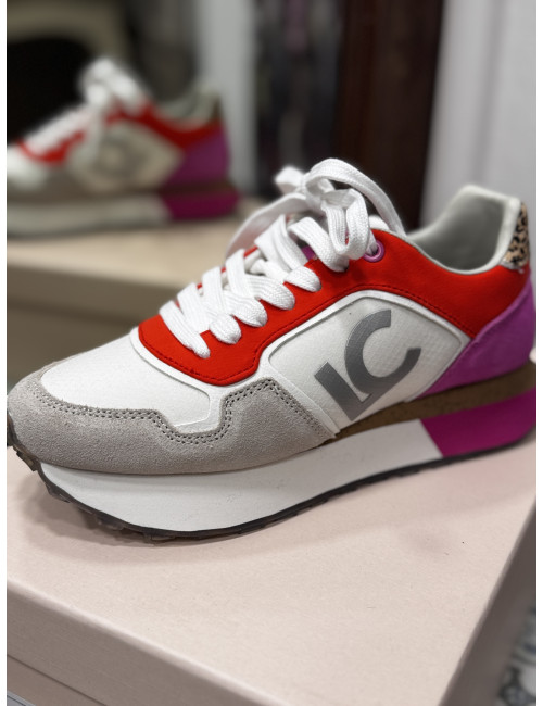 Sneakers blanches et colorées Lola Casademunt