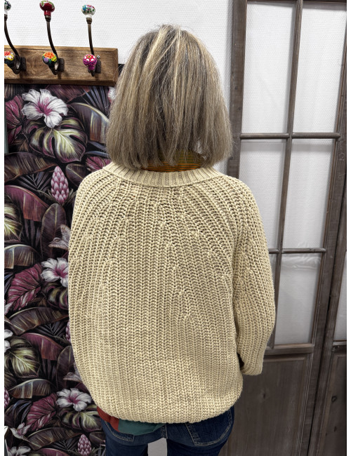 Gilet SABINE ficelle Orféo