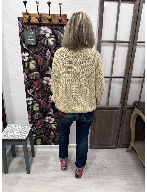 Gilet SABINE ficelle Orféo