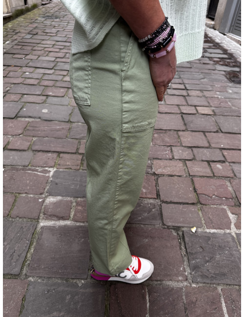 Pantalon CAMBRIDGE Matcha Hod