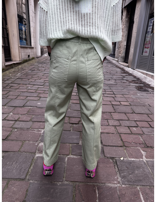 Pantalon CAMBRIDGE Matcha Hod