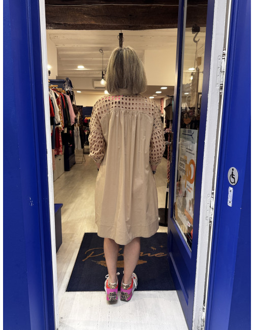 Robe BILLIE beige Ma Petite Capsule