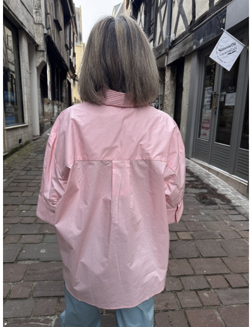 Chemise NINA BARBE rose Ma Petite Capsule