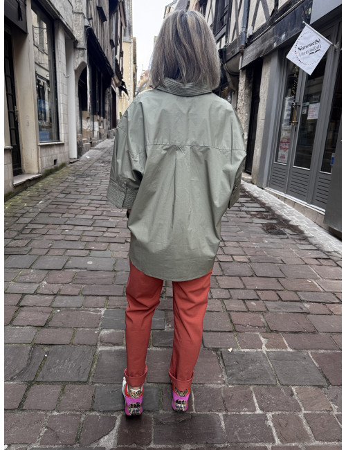 Chemise NINA kaki Ma Petite Capsule
