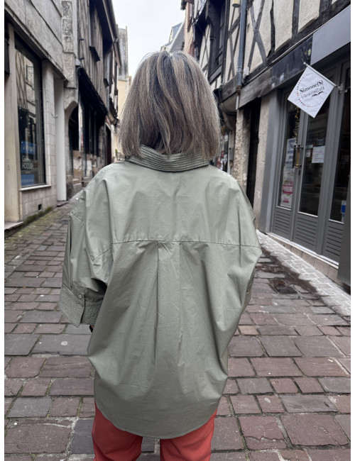 Chemise NINA kaki Ma Petite Capsule
