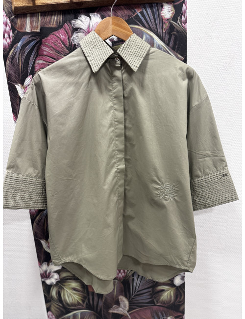 Chemise NINA kaki Ma Petite Capsule