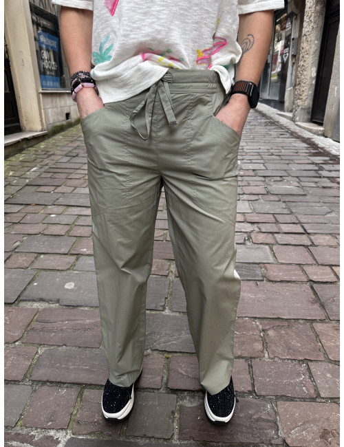 Pantalon ELLA kaki Ma Petite Capsule