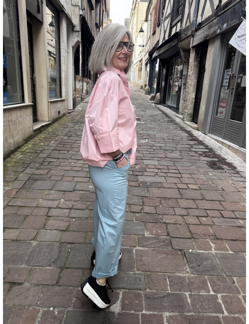 Pantalon ELLA bleu agate Ma Petite Capsule