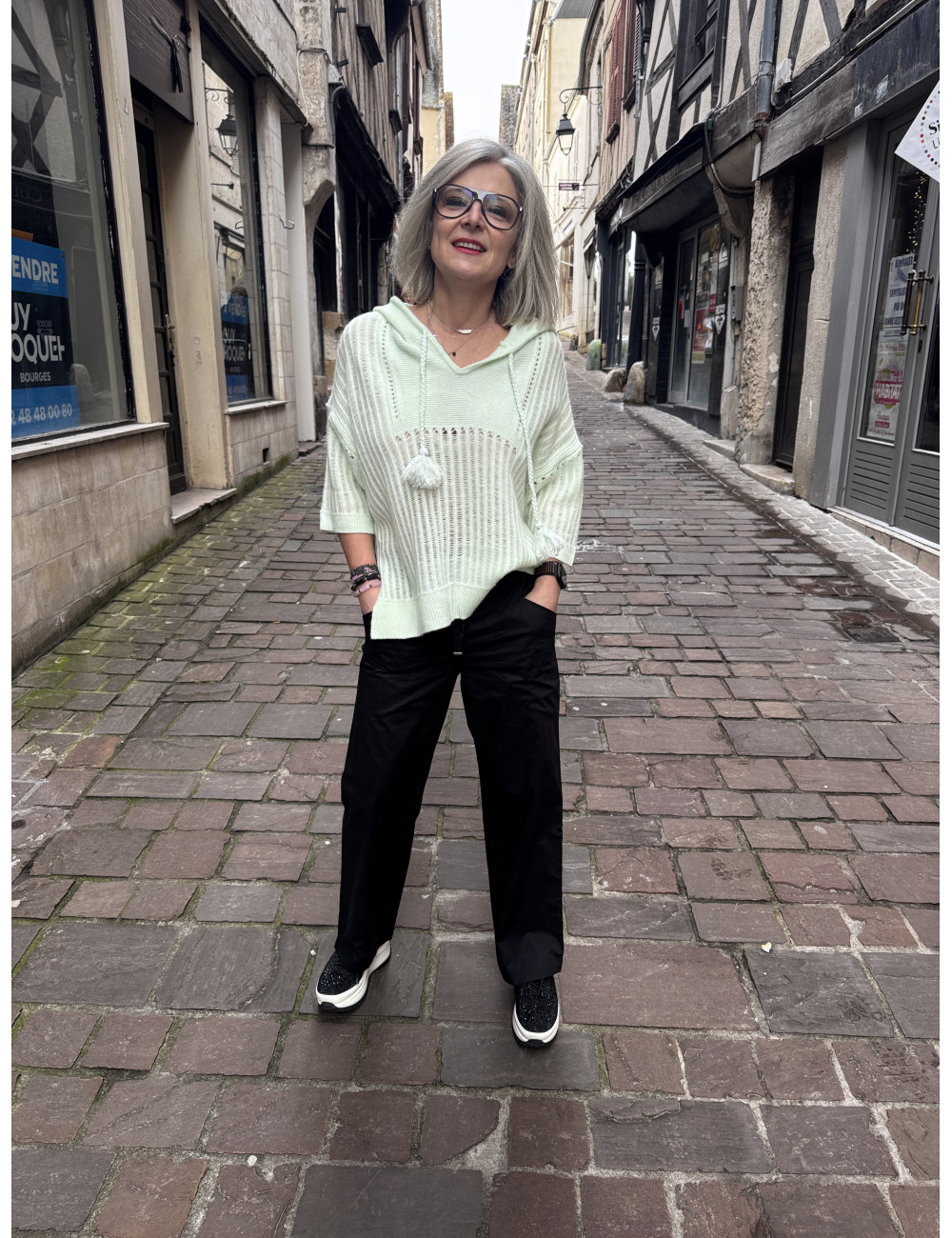 Pantalon ELLA noir Ma Petite Capsule