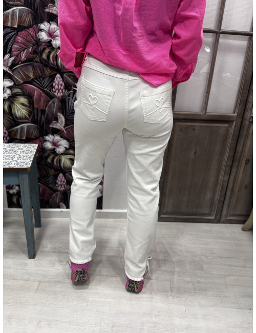 Pantalon blanc Lola Casademunt