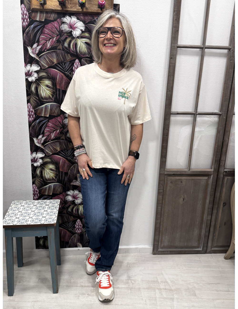 Tee shirt PALMS Le Temps Des Cerises