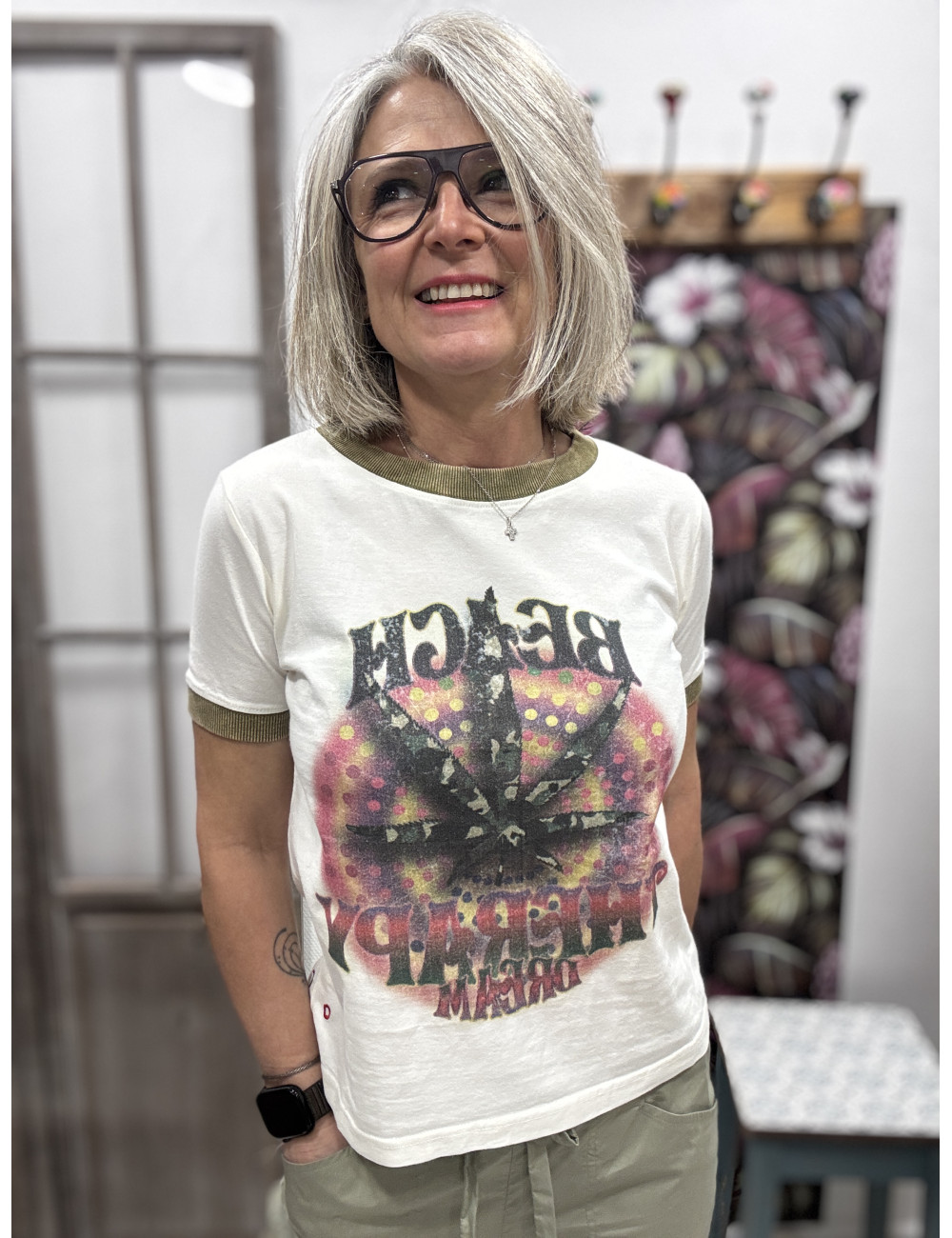 Tee shirt PEARL milk One Tee