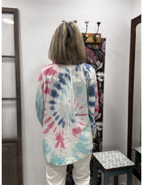 Chemise MARY  tie and dye  Ma Petite Capsule