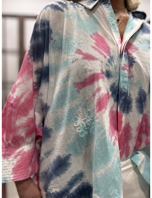 Chemise MARY  tie and dye  Ma Petite Capsule