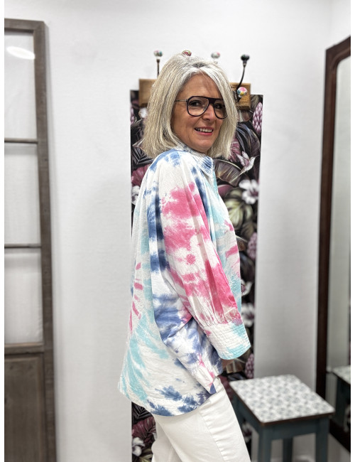 Chemise MARY  tie and dye  Ma Petite Capsule