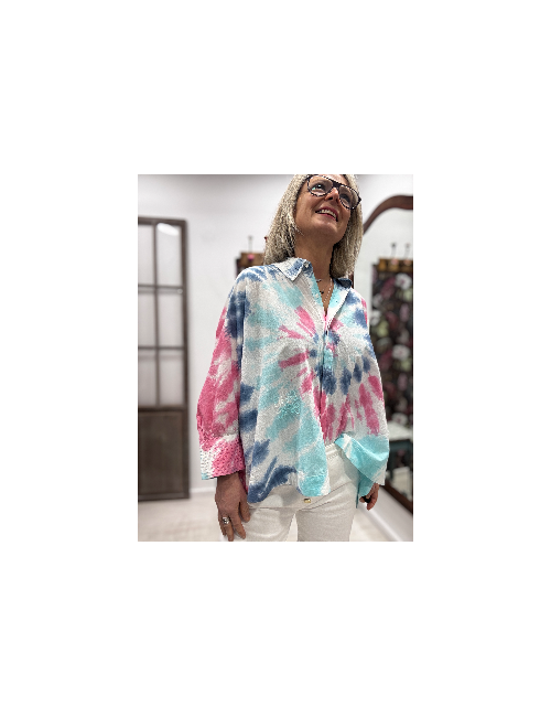 Chemise MARY  tie and dye  Ma Petite Capsule