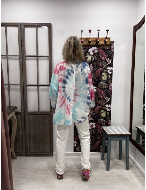 Chemise MARY  tie and dye  Ma Petite Capsule