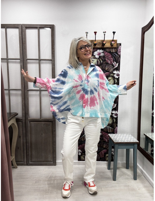 Chemise MARY  tie and dye  Ma Petite Capsule