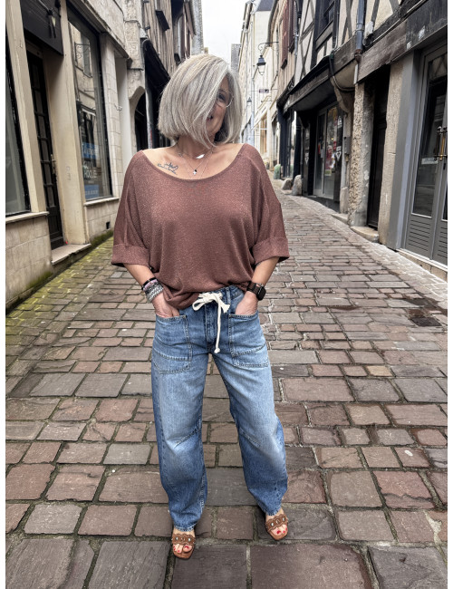 jeans MADIE bleu n4 Le Temps Des Cerises