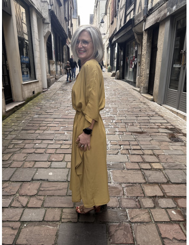 Robe CHARLOTTE rhum karma Koma