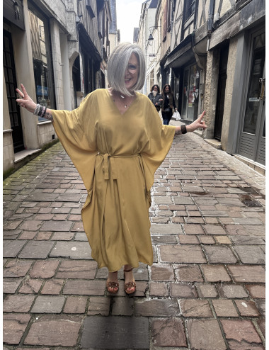 Robe CHARLOTTE rhum karma Koma