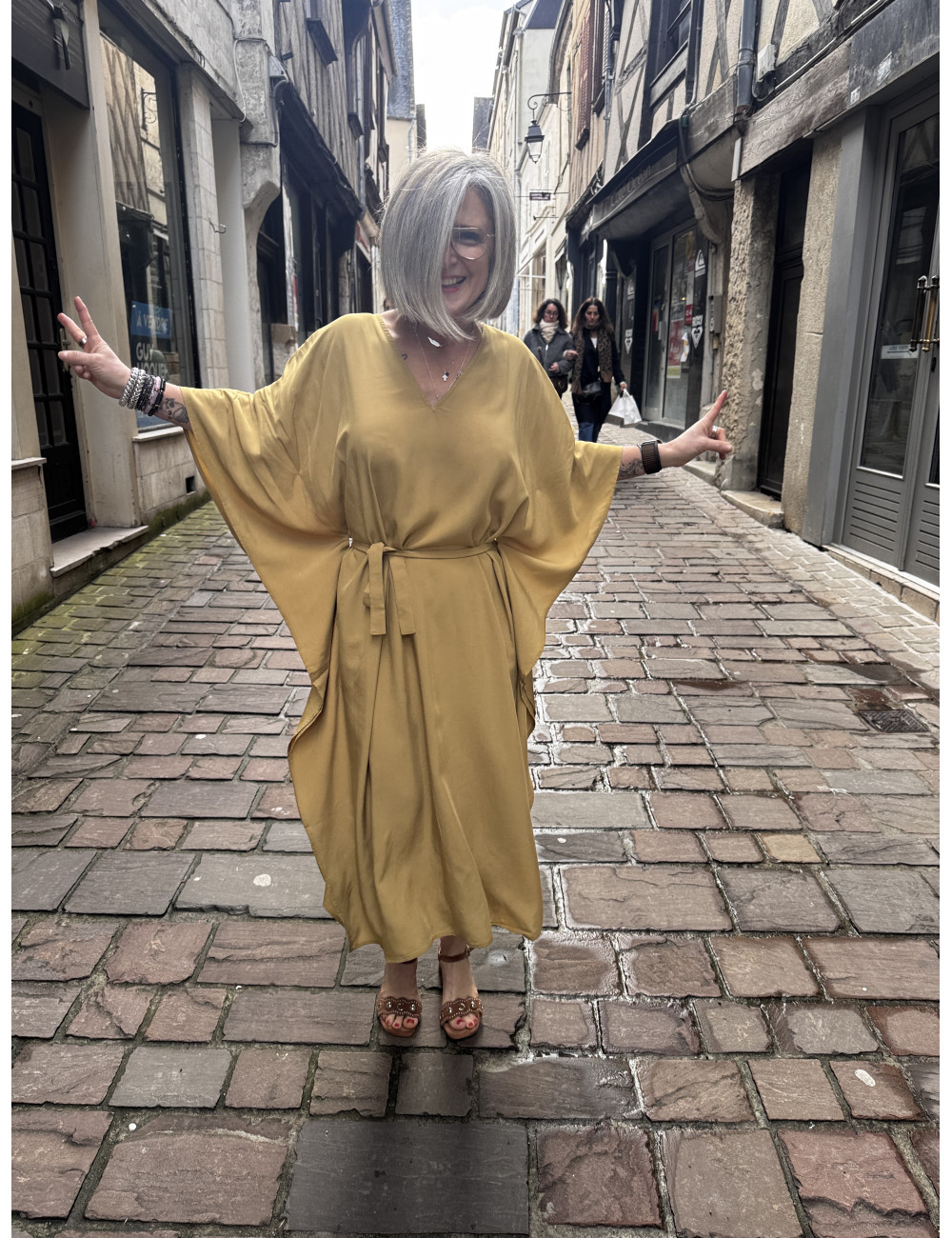 Robe CHARLOTTE rhum karma Koma