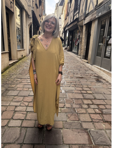 Robe CHARLOTTE rhum karma Koma