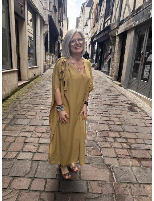 Robe CHARLOTTE rhum karma Koma