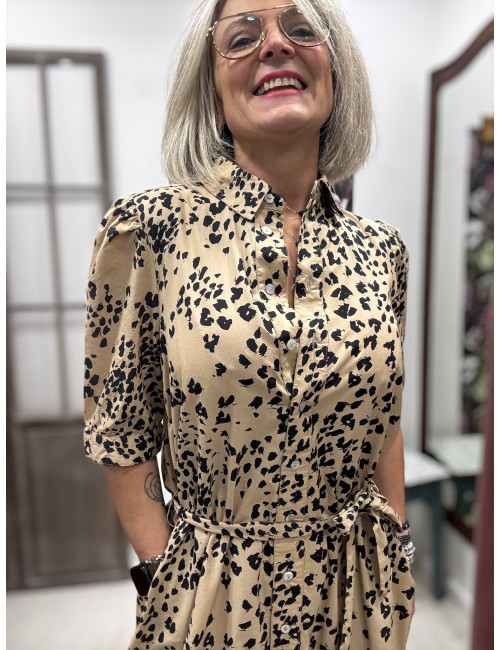 Robe courte imprimée NUSANAH Nümph