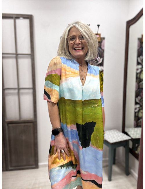 Robe courte imprimée NUMEADOW Nümph