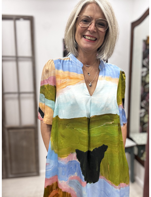 Robe courte imprimée NUMEADOW Nümph
