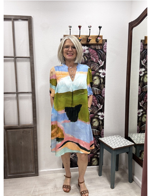 Robe courte imprimée NUMEADOW Nümph