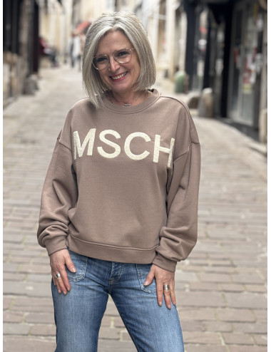 Sweat MELA BRIENA taupe Msch Copenhagen