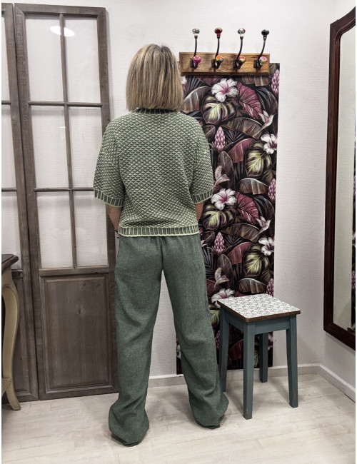 Pantalon VIANA GINIA vert Msch Copenhagen
