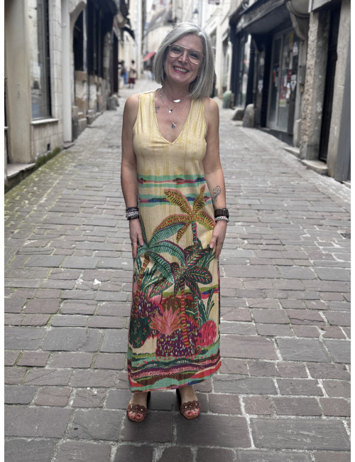 Robe longue imprimée Lola Casademunt