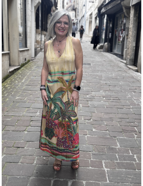 Robe longue imprimée Lola Casademunt
