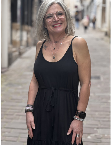 Robe RIA noir Laure+Max