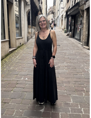 Robe RIA noir Laure+Max