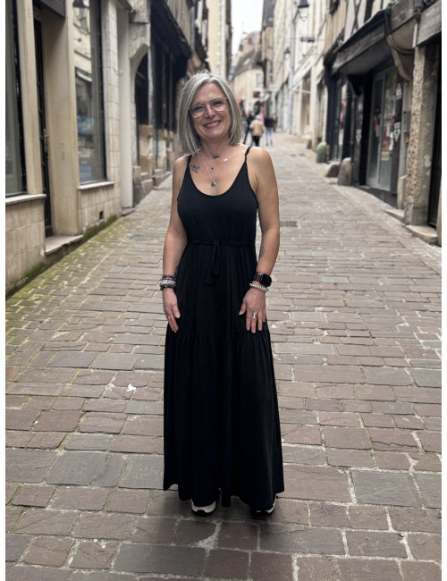 Robe RIA noir Laure+Max