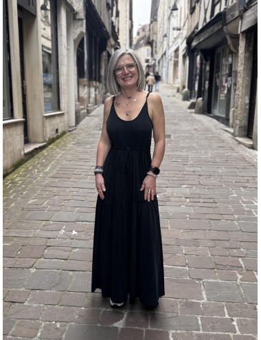 Robe RIA noir Laure+Max
