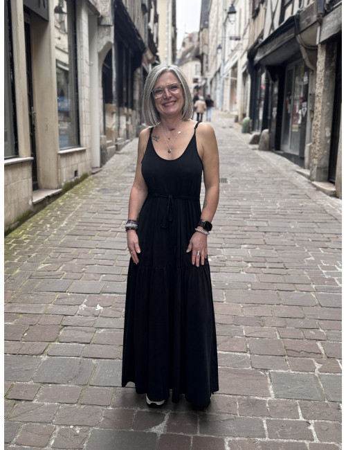 Robe RIA noir Laure+Max