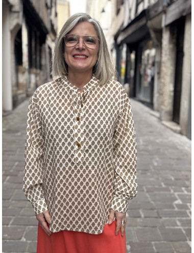 Blouse KILIMAN épicéa Hod