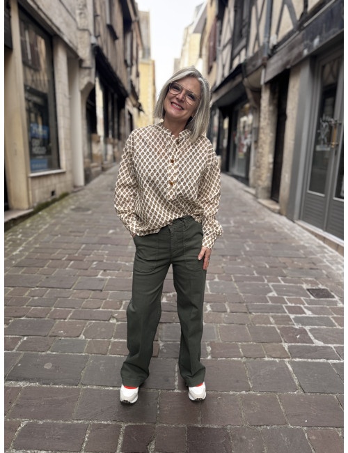 Blouse KILIMAN épicéa Hod