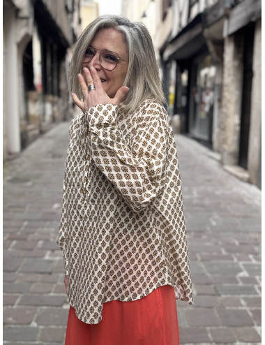 Blouse KILIMAN épicéa Hod