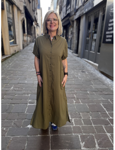 Robe longue kaki TAMPA Hod