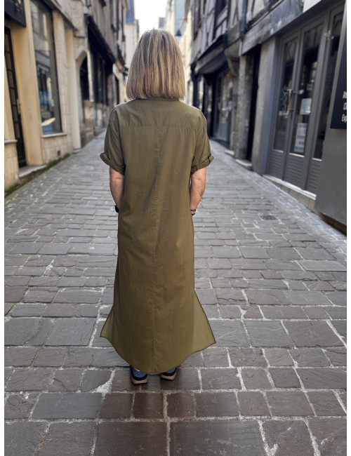 Robe longue kaki TAMPA Hod