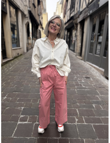 Pantalon BABAKAR blush Hod